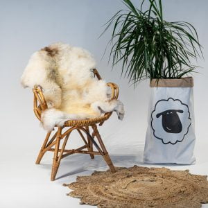 A22 Schapenvacht gemeleerd stoel Sheepycc